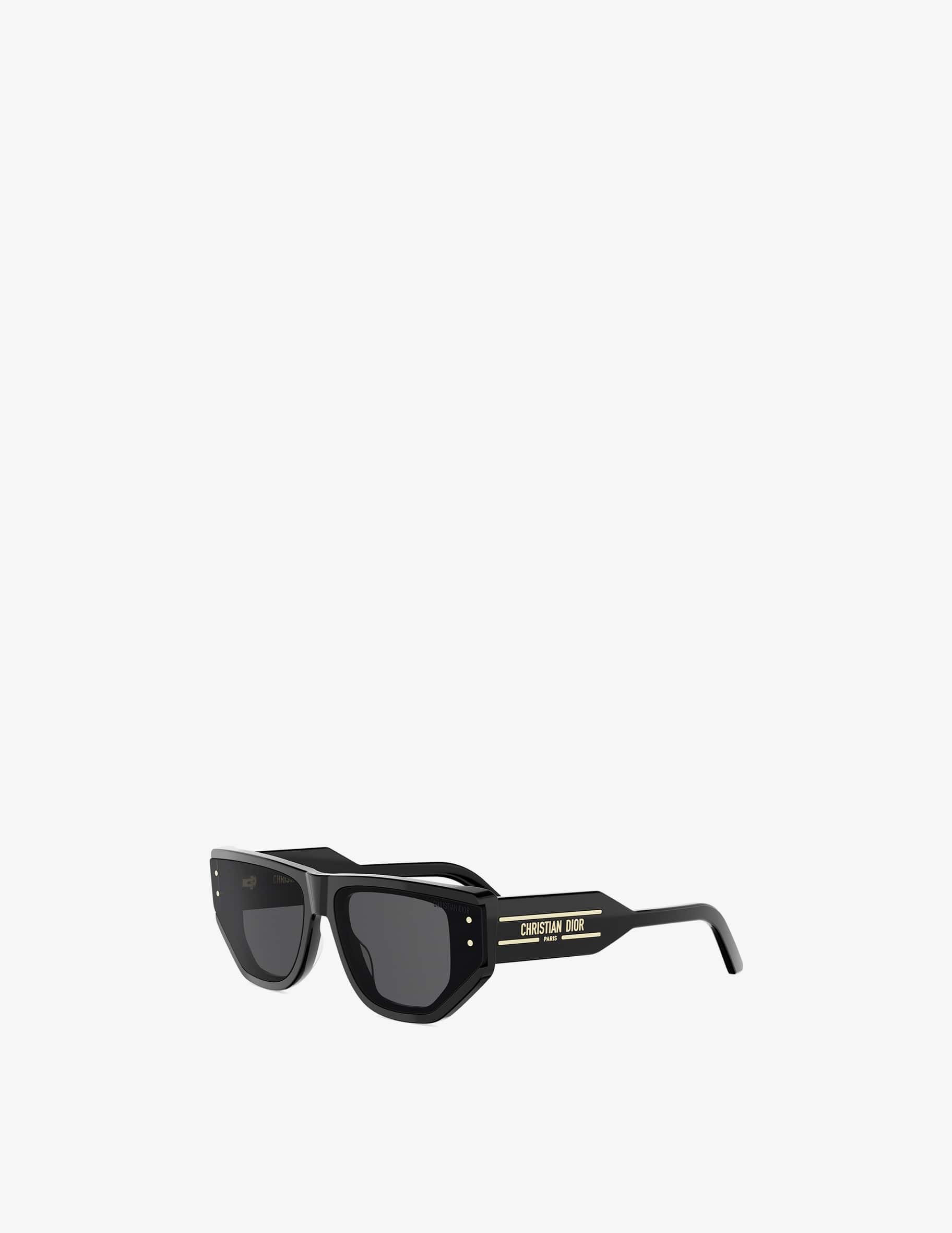 Shop DIOR DiorSignature S15I Black Cat Eye Sunglasses on Rinascente