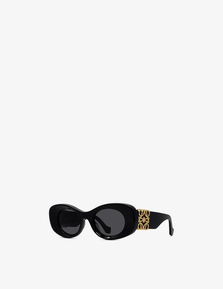 LOEWE Anagram Black Oval Sunglasses - picture 1 LOEWE Anagram Black Oval Sunglasses - picture 1