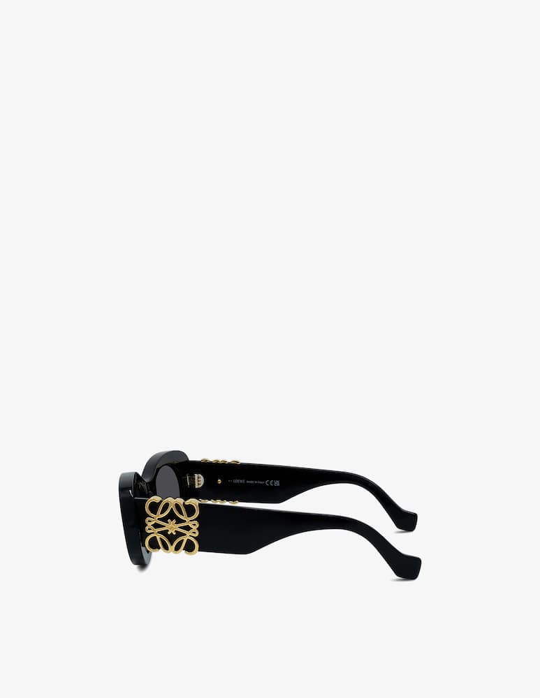 LOEWE Anagram Black Oval Sunglasses - picture 3 LOEWE Anagram Black Oval Sunglasses - picture 3