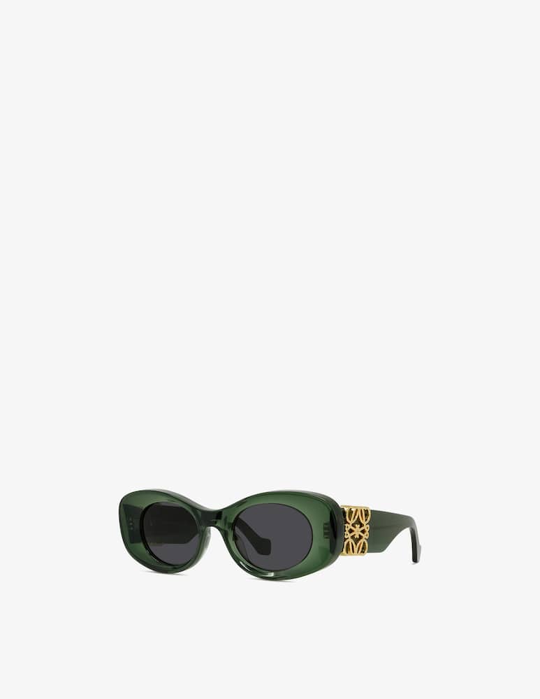 LOEWE Anagram Green Oval Occhiali da sole - immagine 1 LOEWE Anagram Green Oval Occhiali da sole - immagine 1