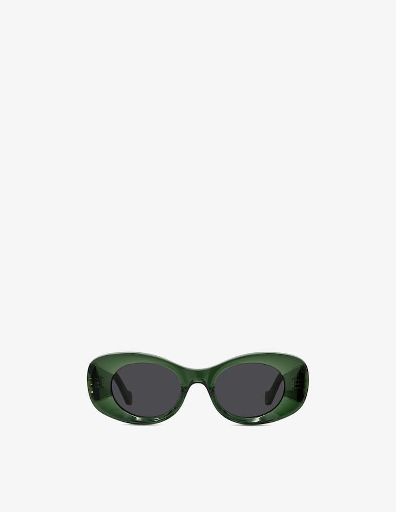 LOEWE Anagram Green Oval Occhiali da sole - immagine 2 LOEWE Anagram Green Oval Occhiali da sole - immagine 2
