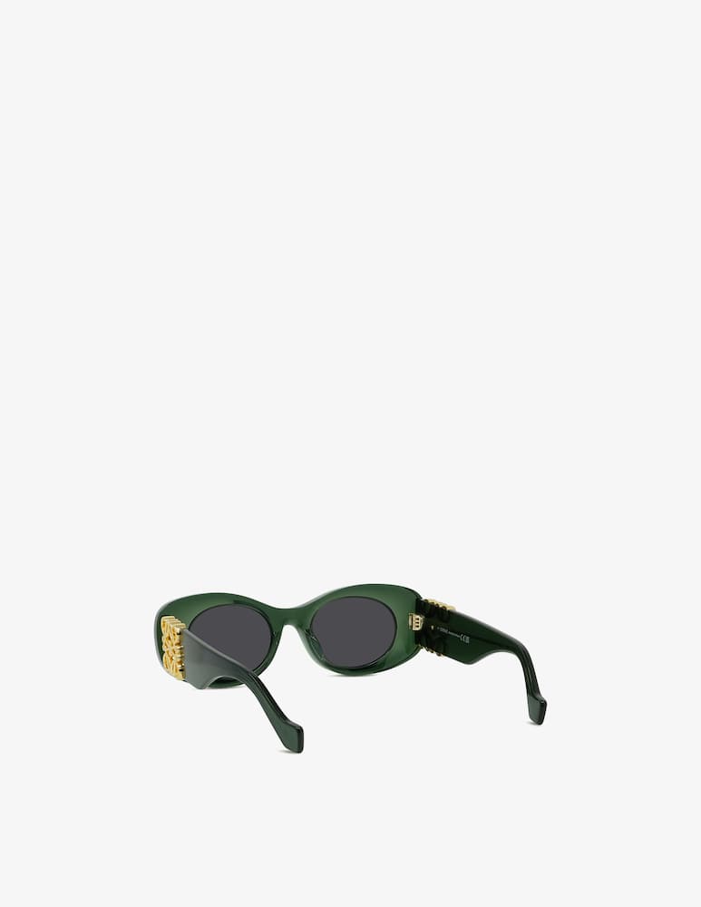 LOEWE Anagram Green Oval Occhiali da sole - immagine 4 LOEWE Anagram Green Oval Occhiali da sole - immagine 4