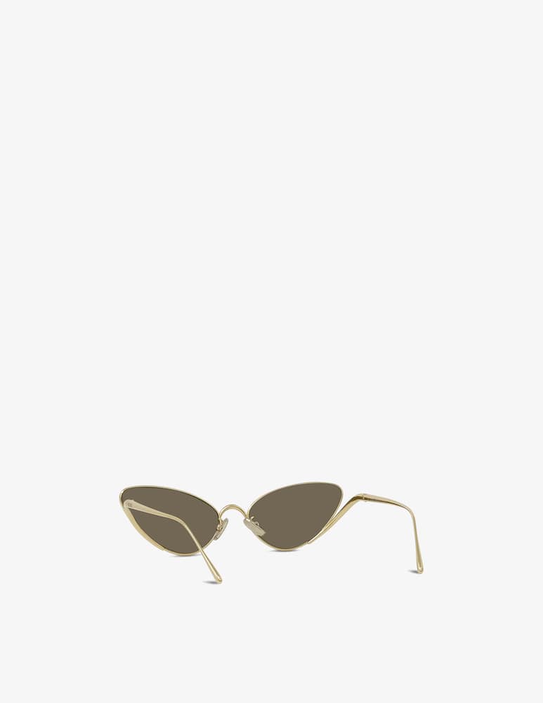 LOEWE Signature Gold Cat Eye Sunglasses - picture 4 LOEWE Signature Gold Cat Eye Sunglasses - picture 4