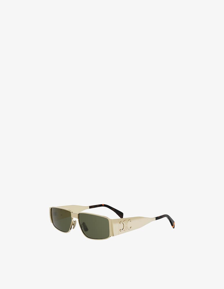 CELINE Metal Triomphe Gold Rectangular Occhiali da sole - immagine 1 CELINE Metal Triomphe Gold Rectangular Occhiali da sole - immagine 1