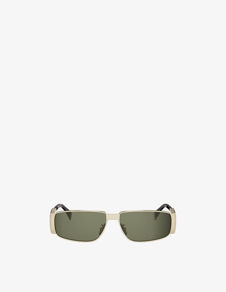 CELINE Metal Triomphe Gold Rectangular Occhiali da sole - immagine 2 CELINE Metal Triomphe Gold Rectangular Occhiali da sole - immagine 2