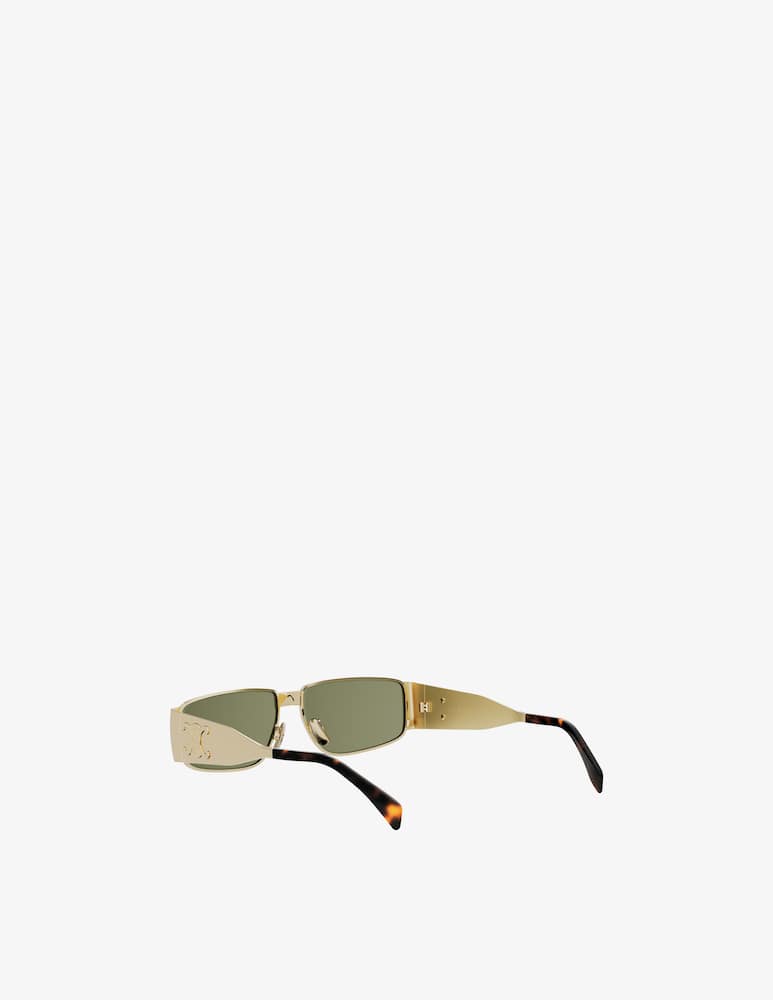 CELINE Metal Triomphe Gold Rectangular Occhiali da sole - immagine 4 CELINE Metal Triomphe Gold Rectangular Occhiali da sole - immagine 4