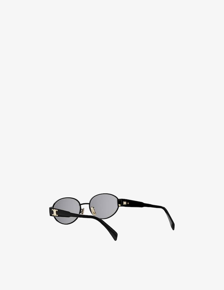 CELINE Metal Triomphe Black Oval Occhiali da sole - immagine 4 CELINE Metal Triomphe Black Oval Occhiali da sole - immagine 4