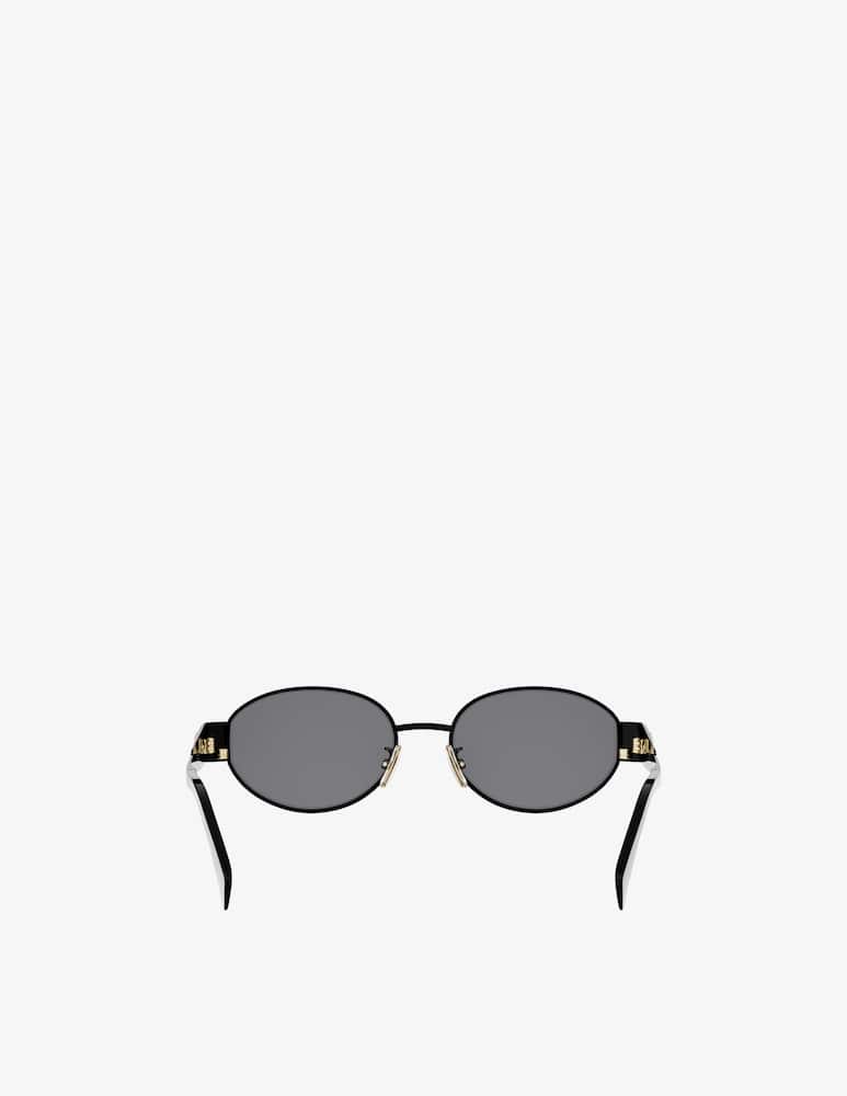 CELINE Metal Triomphe Black Oval Occhiali da sole - immagine 5 CELINE Metal Triomphe Black Oval Occhiali da sole - immagine 5