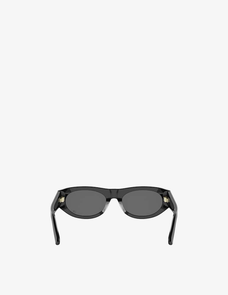 DIOR DiorGlow B2I Grey Oval Sunglasses - picture 5