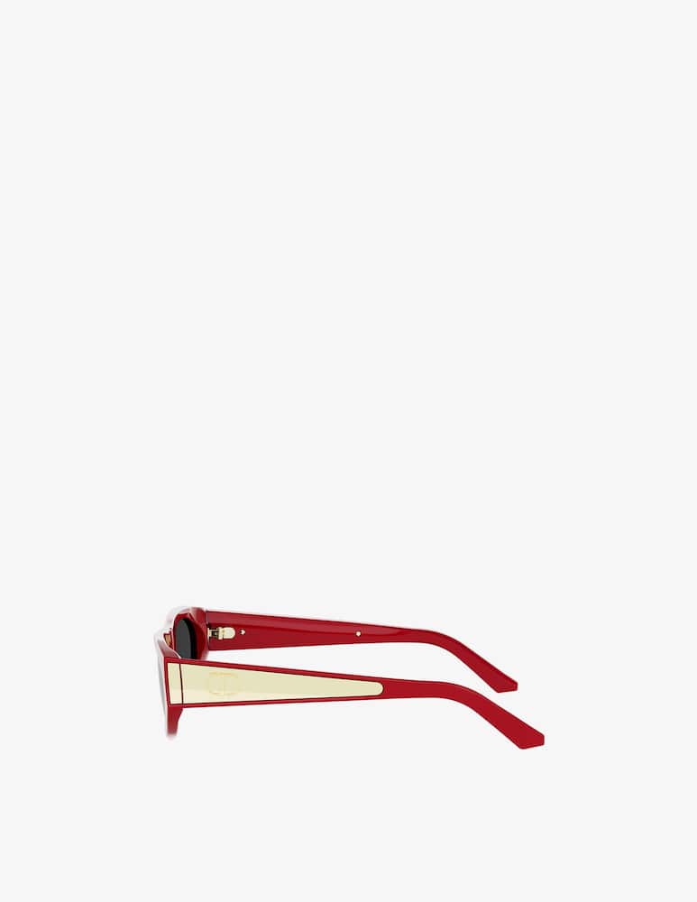DIOR DiorGlow B2I Red Oval Sunglasses - picture 3