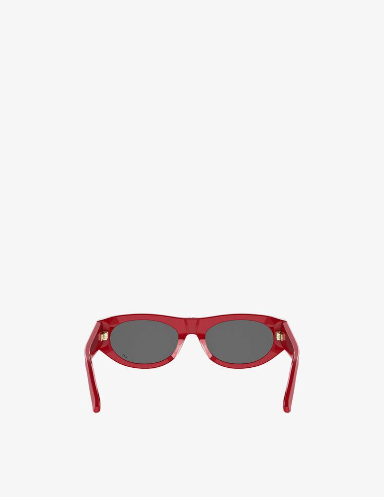 DIOR DiorGlow B2I Red Oval Sunglasses - picture 5