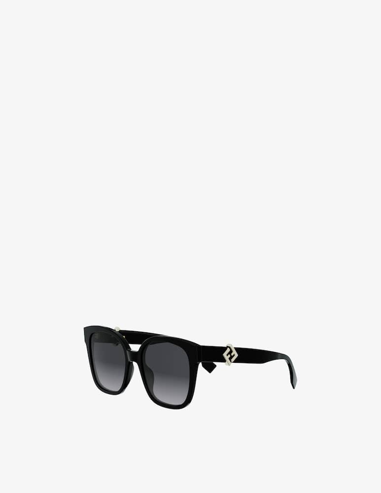 Fendi FF Diamonds Black Square Sunglasses - picture 1 Fendi FF Diamonds Black Square Sunglasses - picture 1