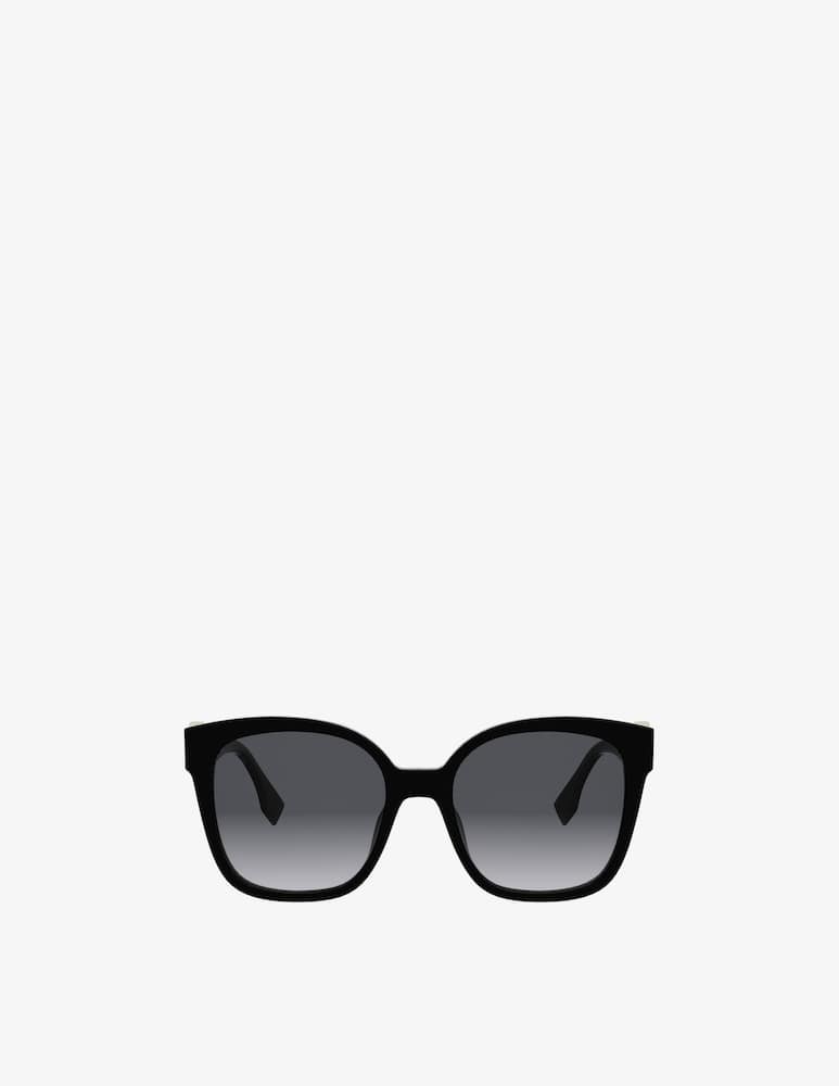 Fendi FF Diamonds Black Square Sunglasses - picture 2 Fendi FF Diamonds Black Square Sunglasses - picture 2
