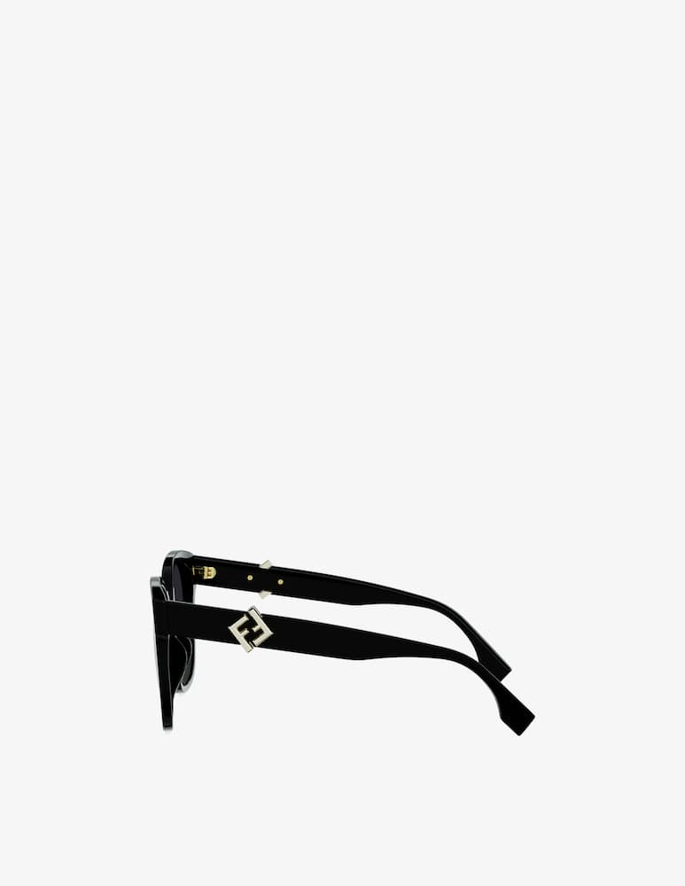 Fendi FF Diamonds Black Square Sunglasses - picture 3 Fendi FF Diamonds Black Square Sunglasses - picture 3