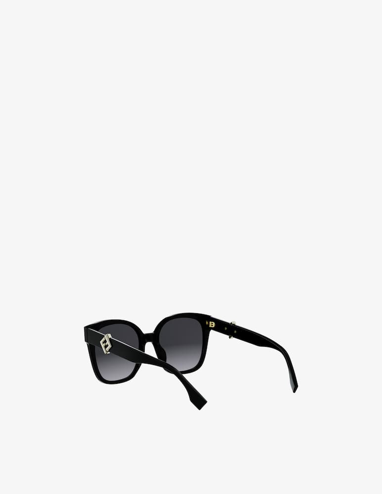 Fendi FF Diamonds Black Square Sunglasses - picture 4 Fendi FF Diamonds Black Square Sunglasses - picture 4