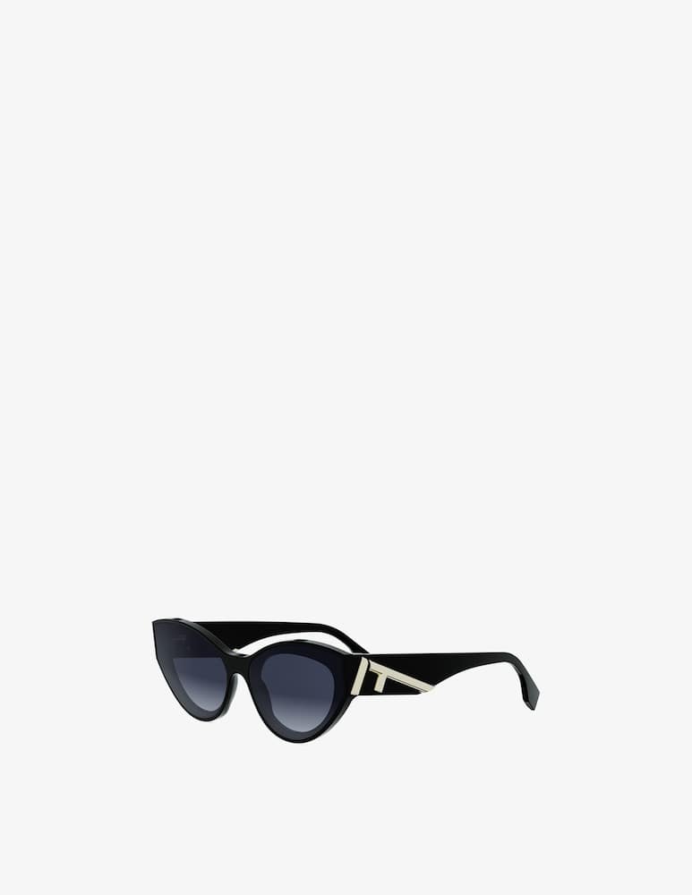 Fendi Fendi First Black Cat Eye Sunglasses - picture 1 Fendi Fendi First Black Cat Eye Sunglasses - picture 1