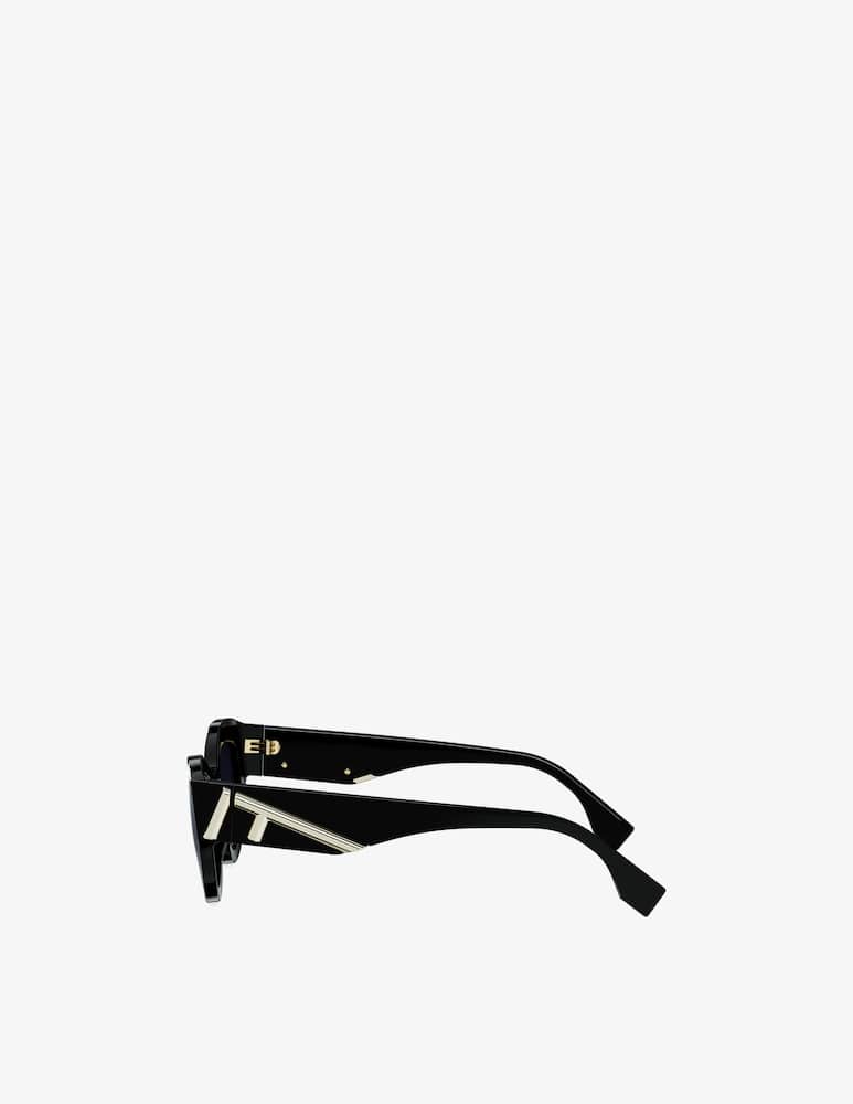 Fendi Fendi First Black Cat Eye Sunglasses - picture 3 Fendi Fendi First Black Cat Eye Sunglasses - picture 3