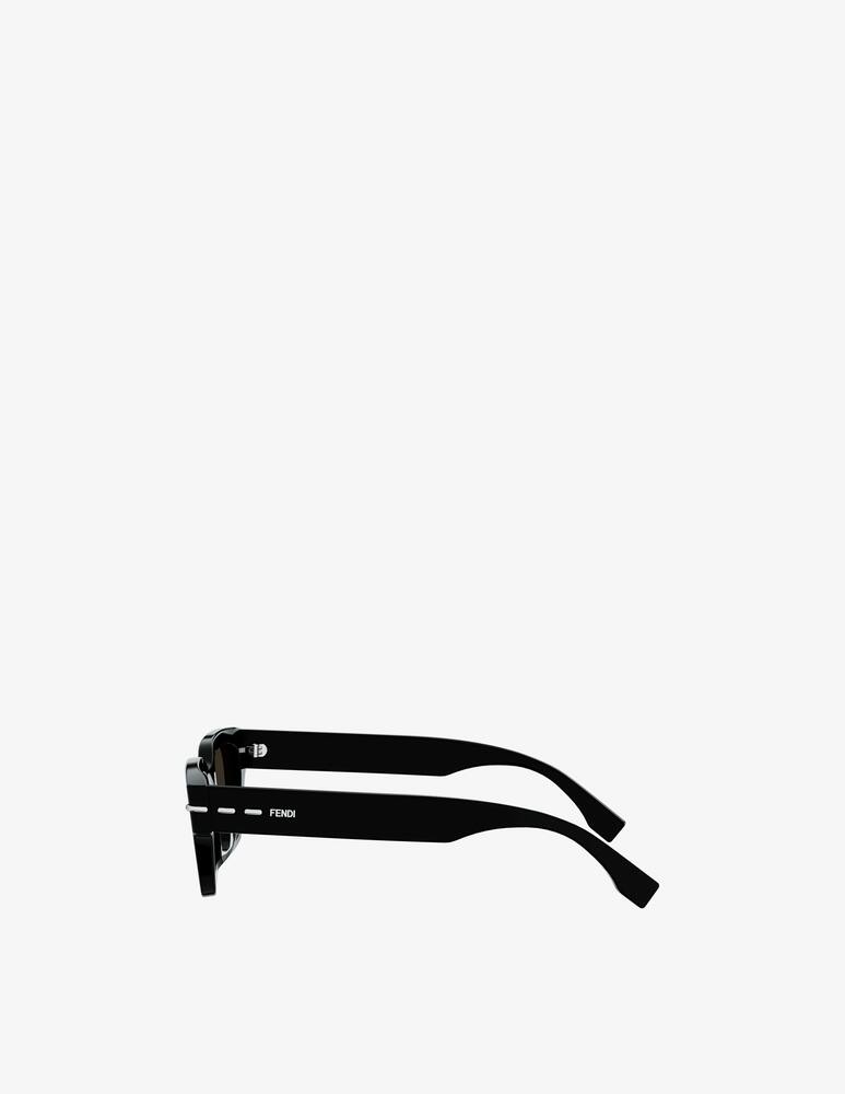 Fendi Selleria Black Rectangular Sunglasses - picture 3 Fendi Selleria Black Rectangular Sunglasses - picture 3