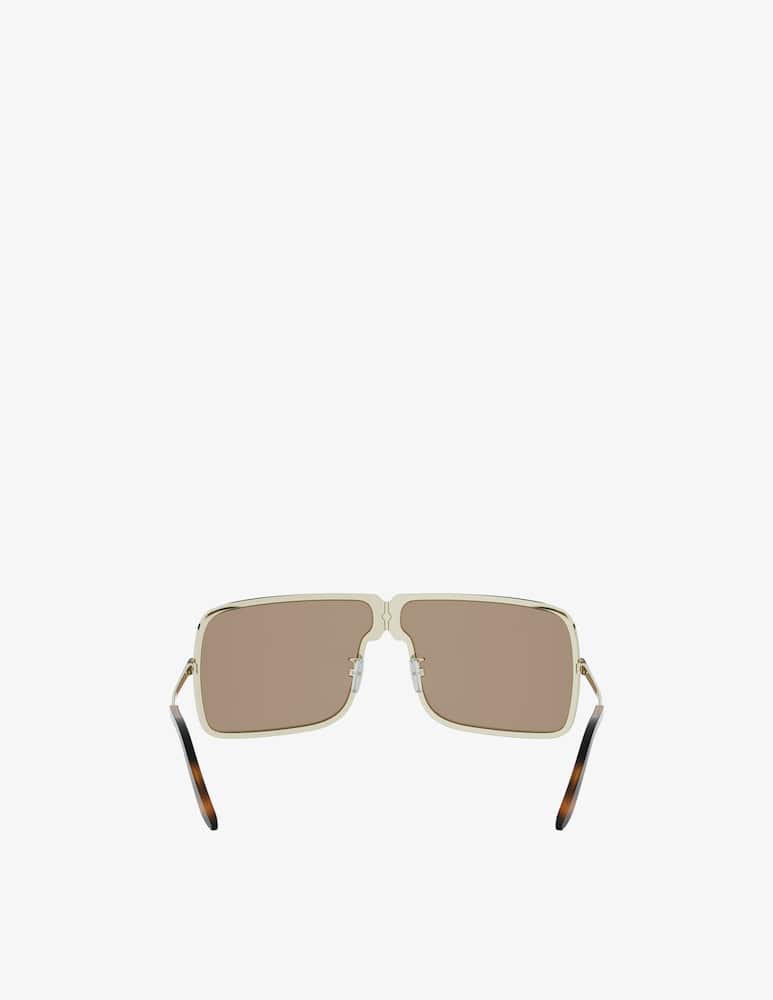 Fendi Fendiness Gold Rectangular Sunglasses - picture 5 Fendi Fendiness Gold Rectangular Sunglasses - picture 5