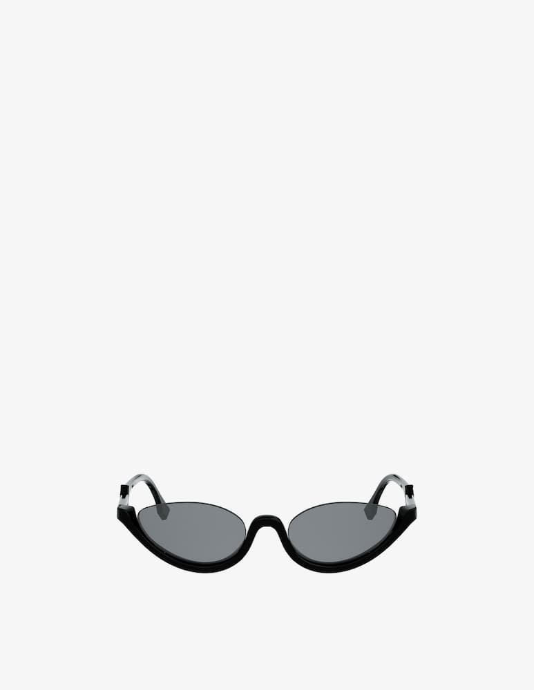 Fendi FF Diamonds Black Oval Sunglasses - picture 1 Fendi FF Diamonds Black Oval Sunglasses - picture 1