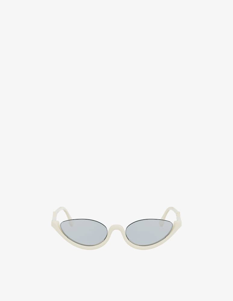 Fendi FF Diamonds White Oval Occhiali da sole - immagine 2 Fendi FF Diamonds White Oval Occhiali da sole - immagine 2