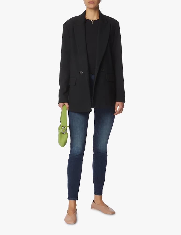 MOTHER High Waisted Looker Skinny jeans - blu - immagine 2