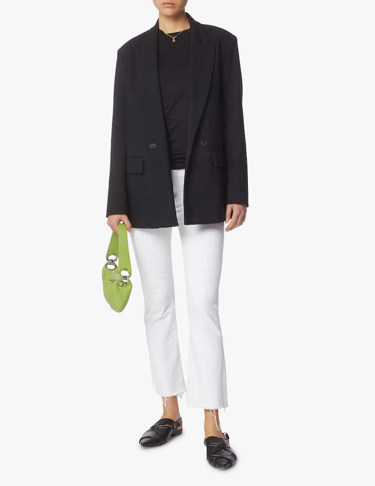 MOTHER Jeans The Hustler Ankle Fray - bianco - immagine 1 MOTHER Jeans The Hustler Ankle Fray - bianco - immagine 1