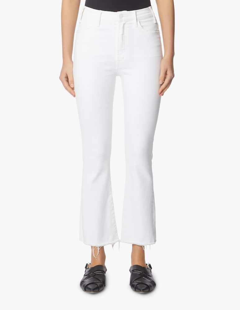 MOTHER Jeans The Hustler Ankle Fray - bianco - immagine 2 MOTHER Jeans The Hustler Ankle Fray - bianco - immagine 2