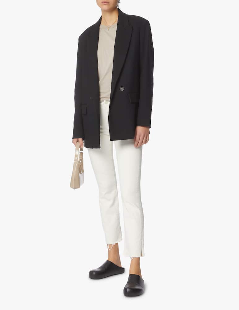 MOTHER Jeans The Rascal Ankle Snippet - bianco - immagine 1 MOTHER Jeans The Rascal Ankle Snippet - bianco - immagine 1