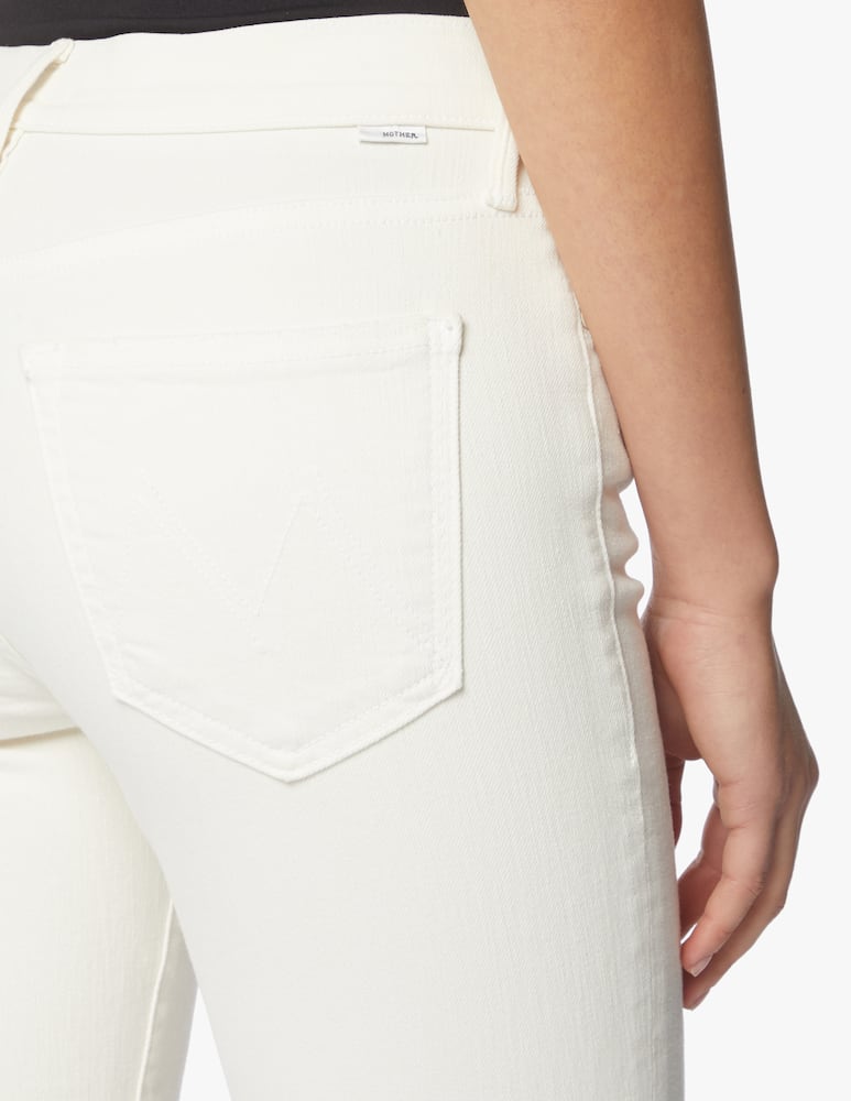MOTHER Jeans The Rascal Ankle Snippet - bianco - immagine 4 MOTHER Jeans The Rascal Ankle Snippet - bianco - immagine 4
