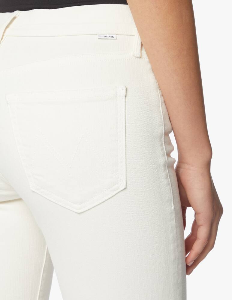 rinascente MOTHER Jeans The Rascal Ankle Snippet - bianco