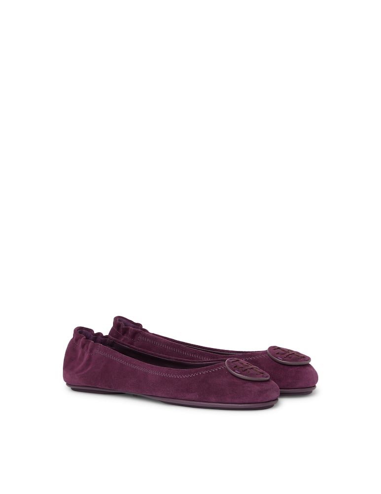 rinascente Tory Burch Suede ballet flat Minnie