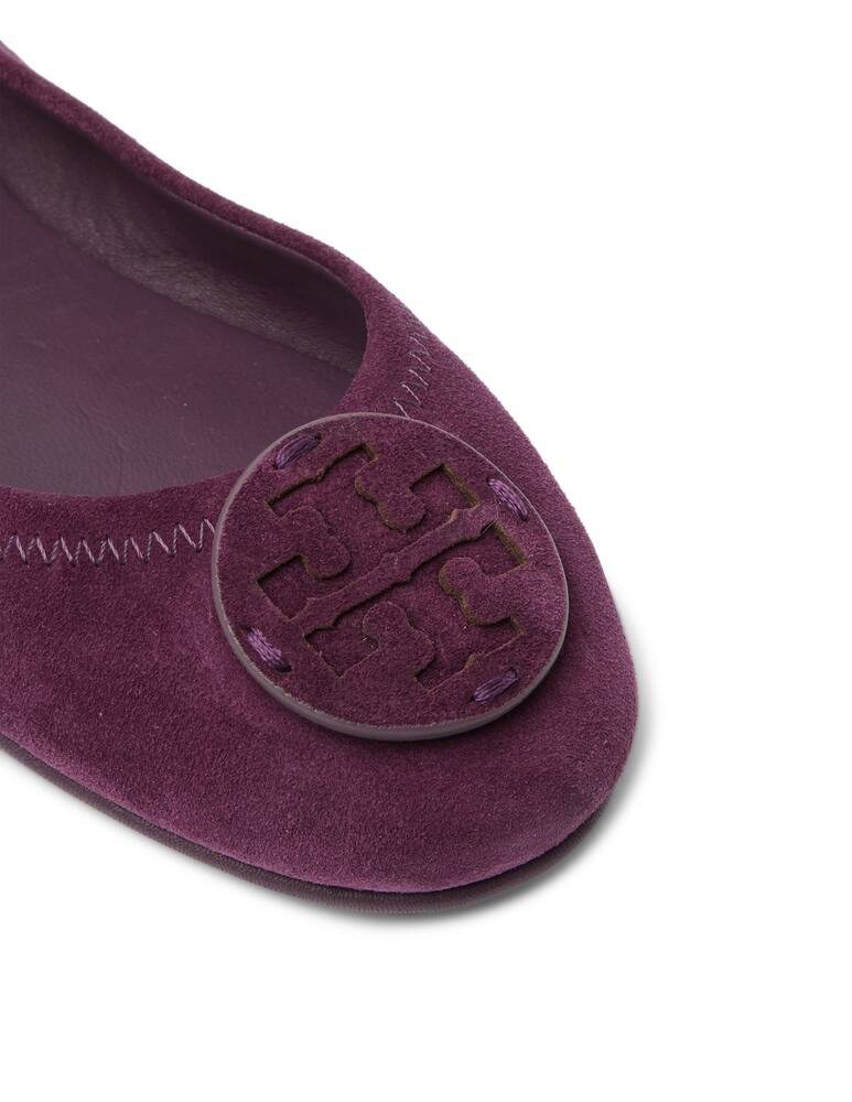rinascente Tory Burch Suede ballet flat Minnie