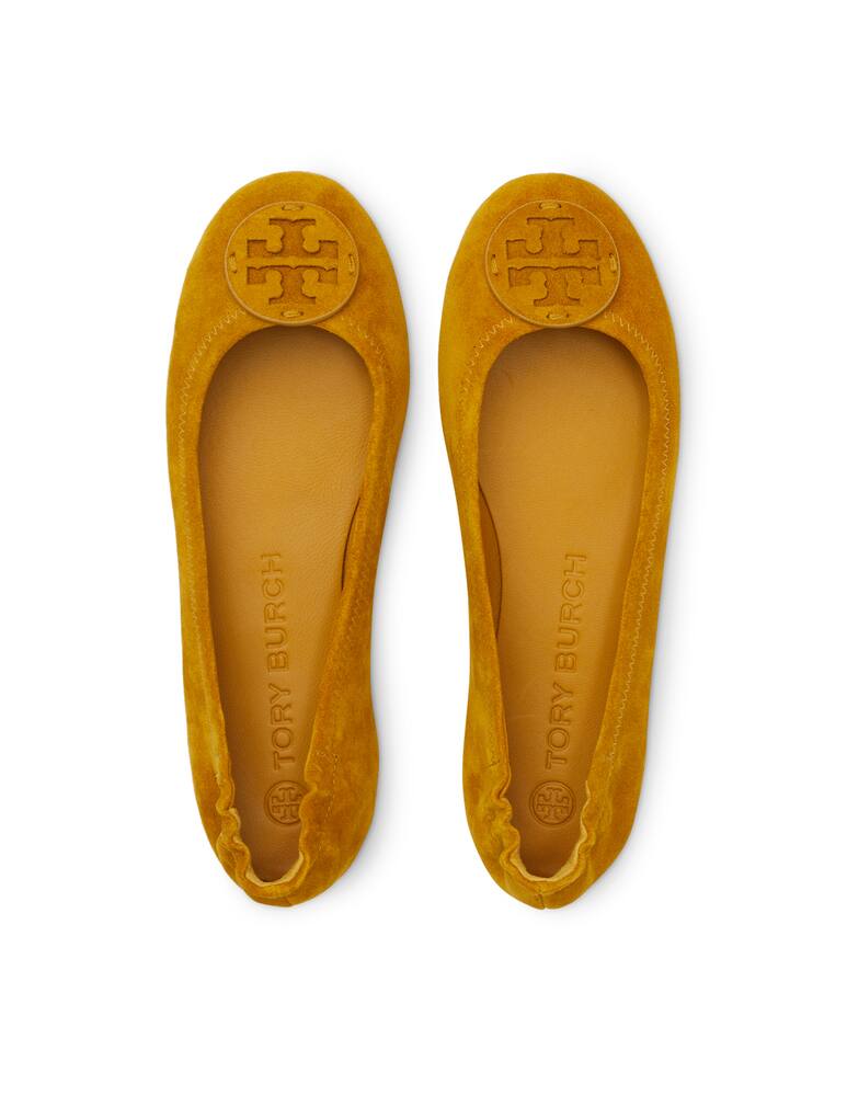 rinascente Tory Burch Ballerina Minnie in pelle scamosciata