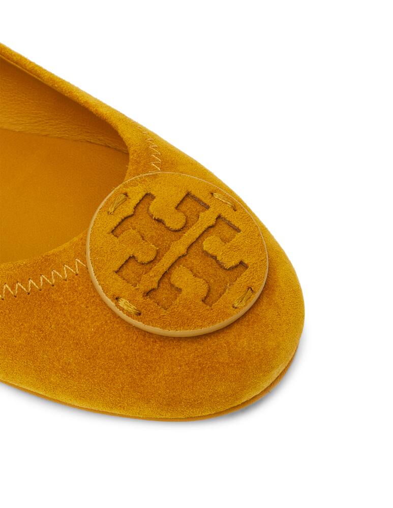 rinascente Tory Burch Ballerina Minnie in pelle scamosciata