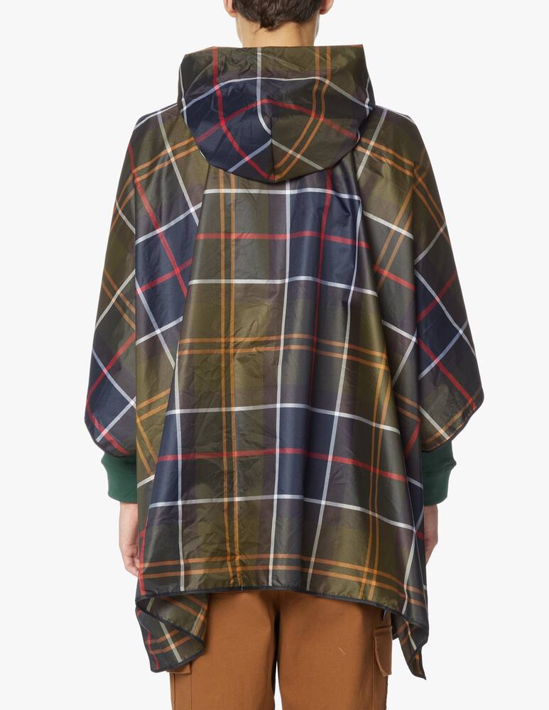 rinascente Barbour Tartan poncho - multi