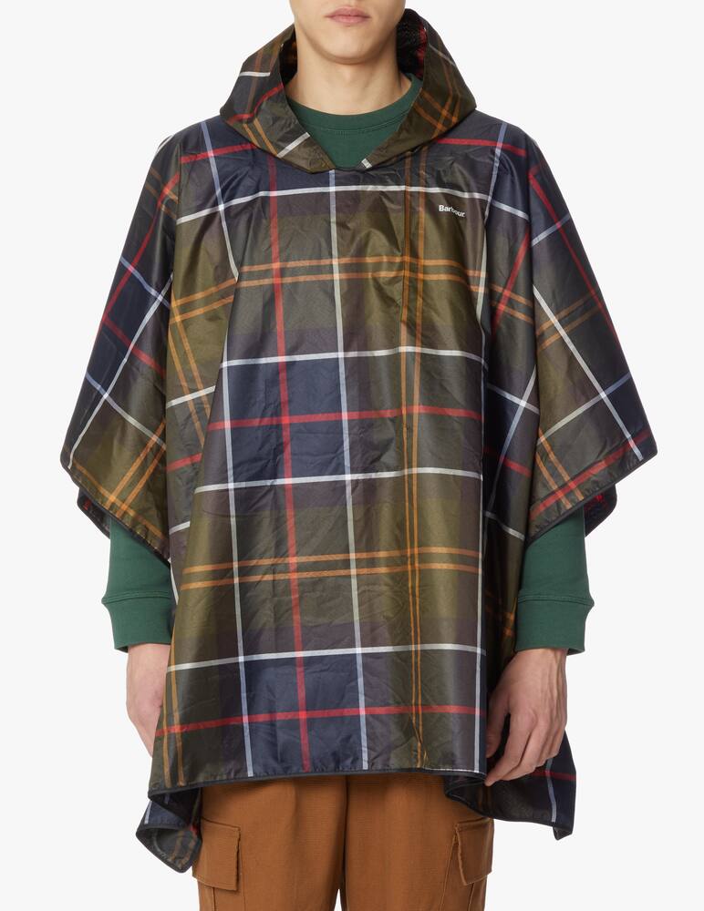 rinascente Barbour Tartan poncho - multi