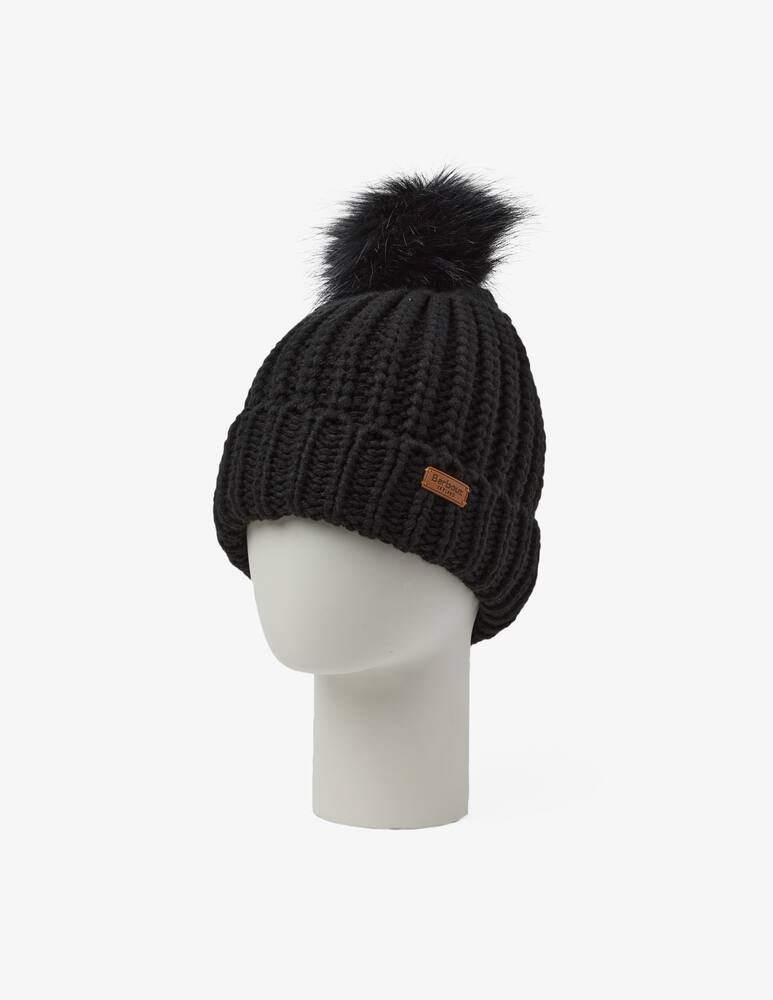 rinascente Barbour Gift box scarf beanie unito pom pom