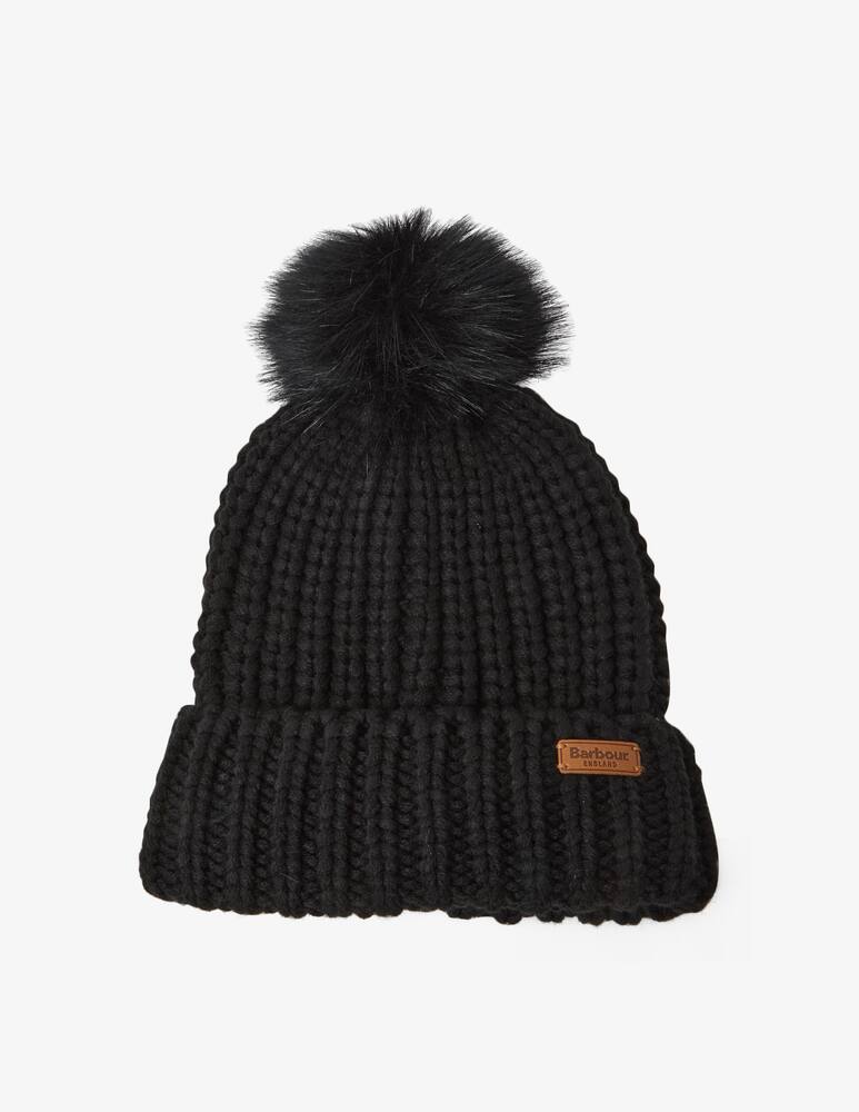 rinascente Barbour Gift box scarf beanie unito pom pom
