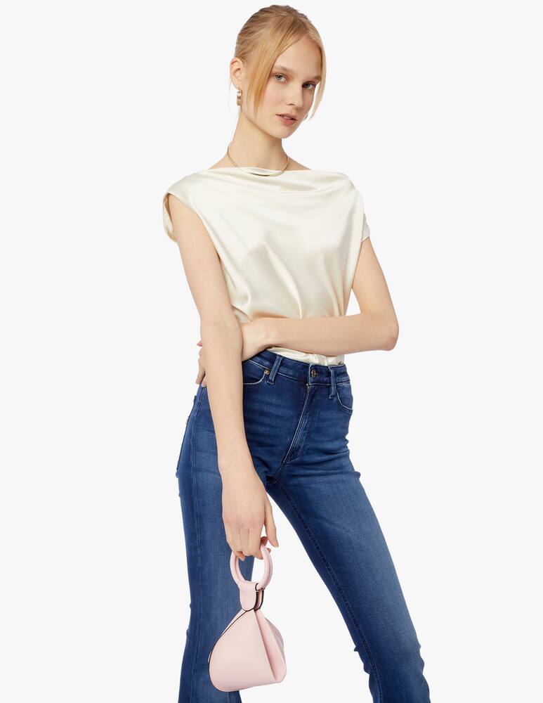 rinascente Theory Draped Boatneck Top