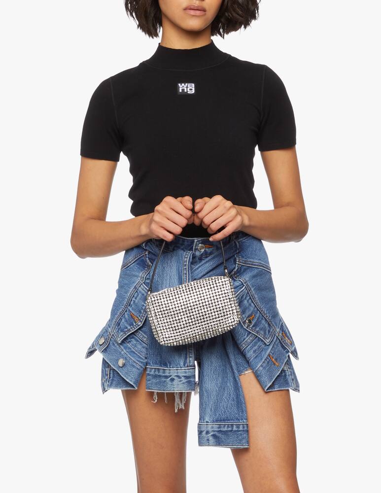 rinascente Alexander Wang Heiress medium pouch