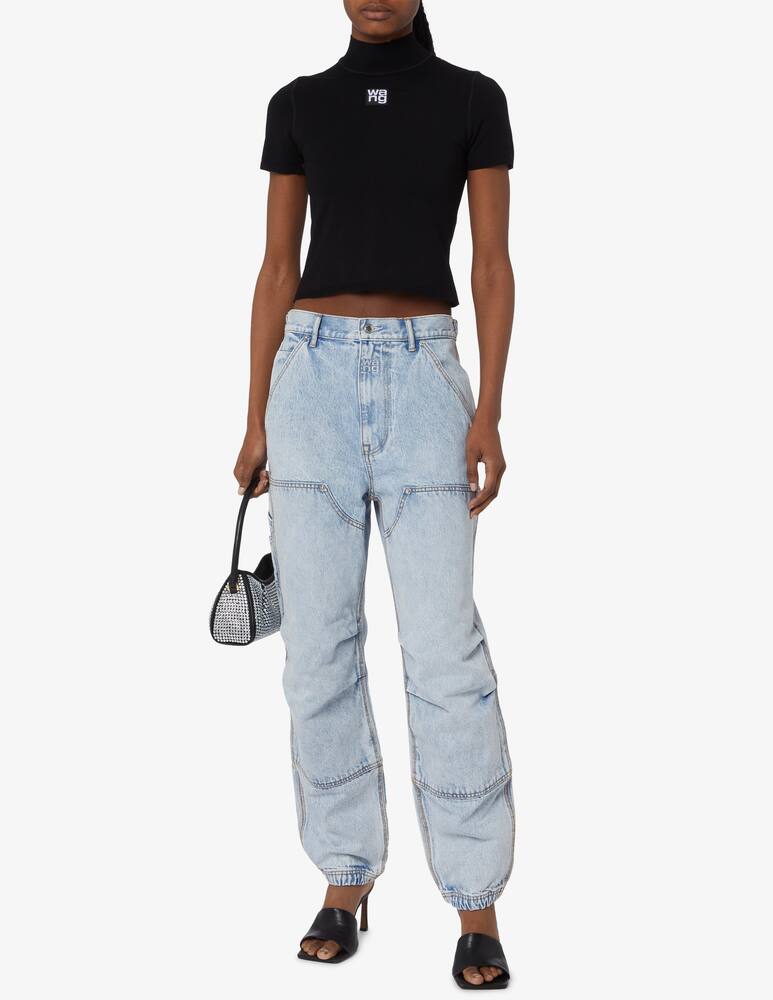 rinascente Alexander Wang Top con logo