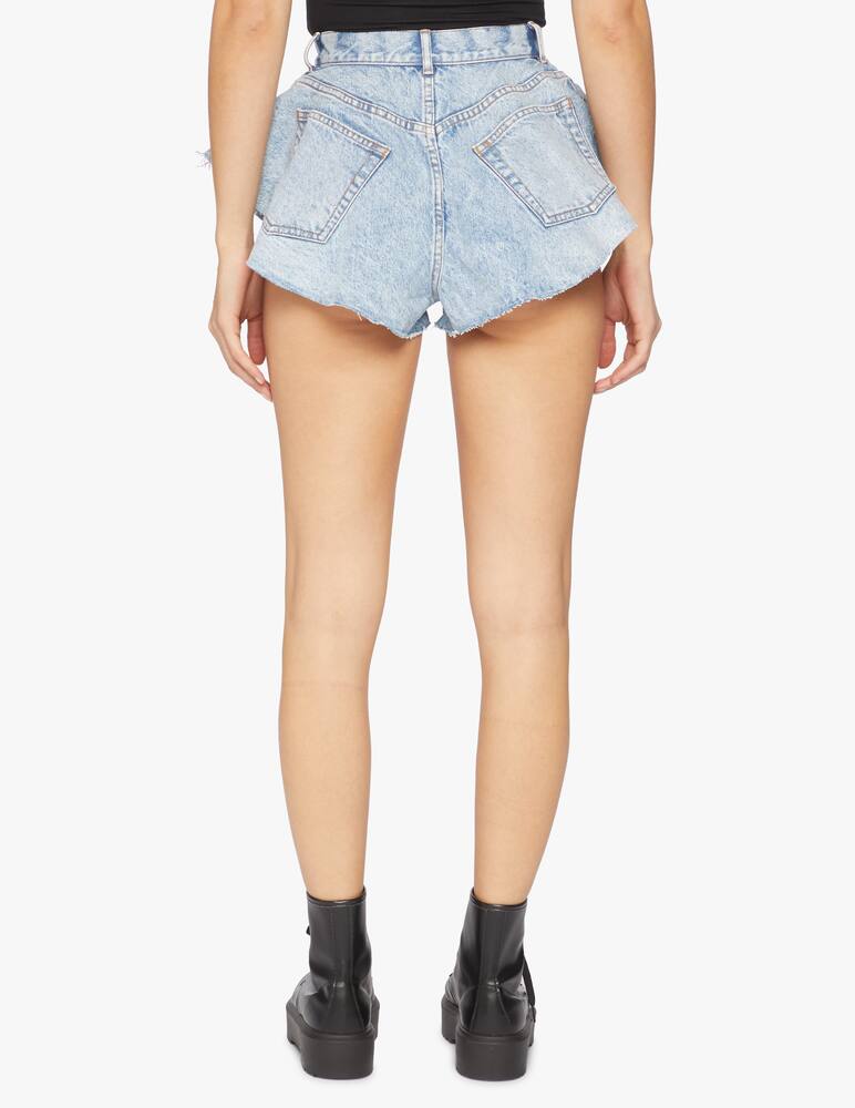rinascente Alexander Wang Runway ruffled shorts