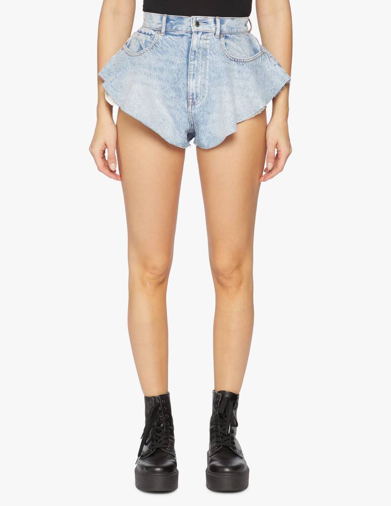 rinascente Alexander Wang Runway ruffled shorts