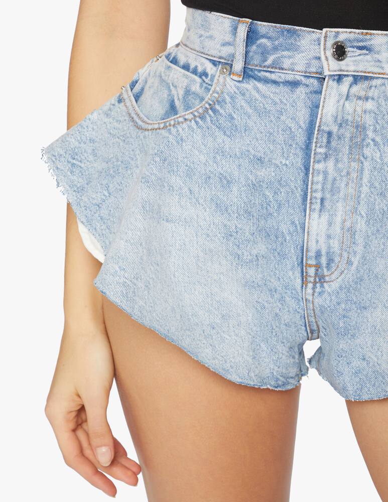 rinascente Alexander Wang Runway ruffled shorts