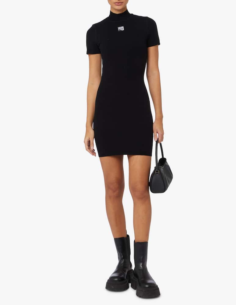 rinascente Alexander Wang Logo dress