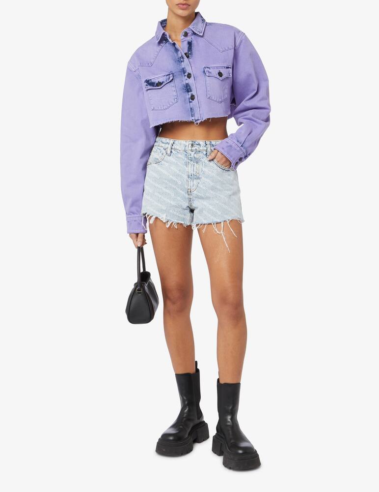 rinascente Alexander Wang Shorts in jeans