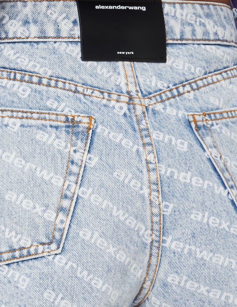 rinascente Alexander Wang Shorts in jeans