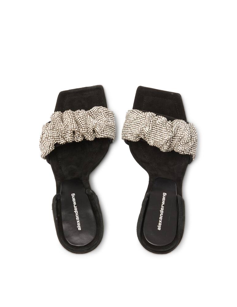 rinascente Alexander Wang Sandali con tacco e fascia cristalli Julie