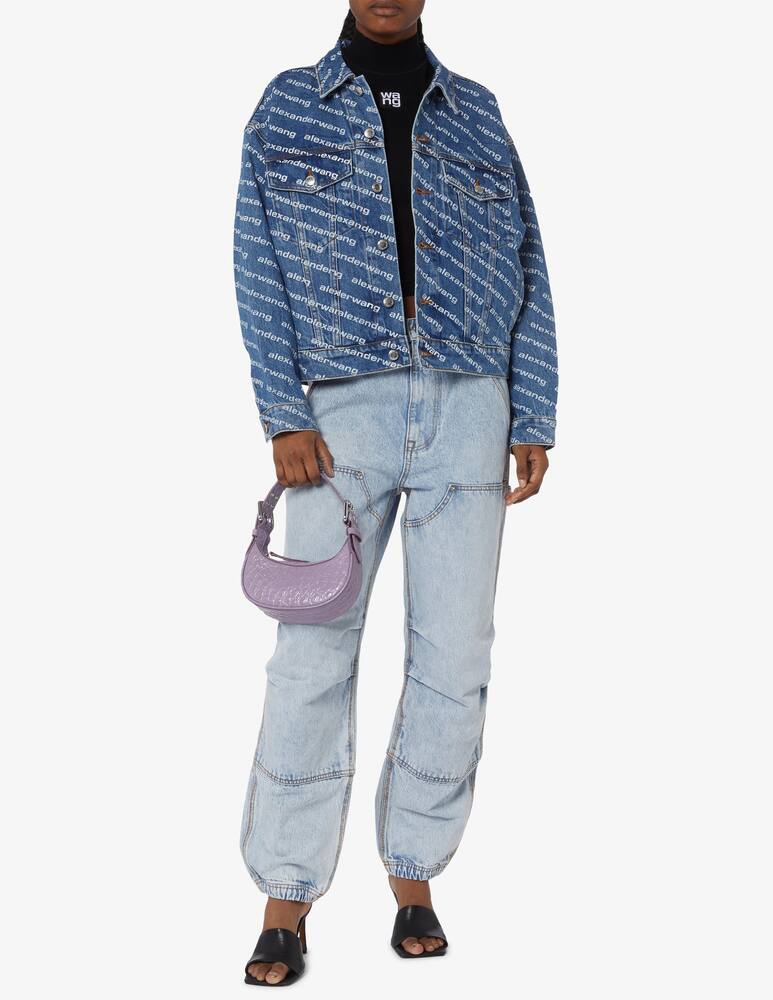 rinascente Alexander Wang Denim jacket with logo